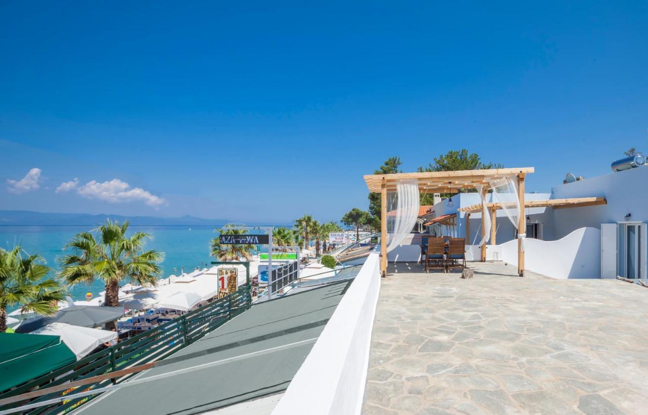 Nautilus Sea View Suite 4 Pefkochori Ngoại thất bức ảnh