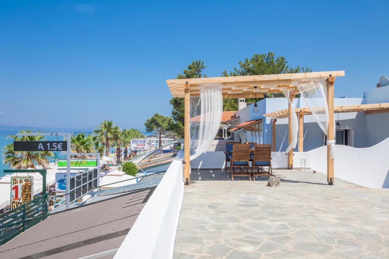 Nautilus Sea View Suite 4 Pefkochori Ngoại thất bức ảnh