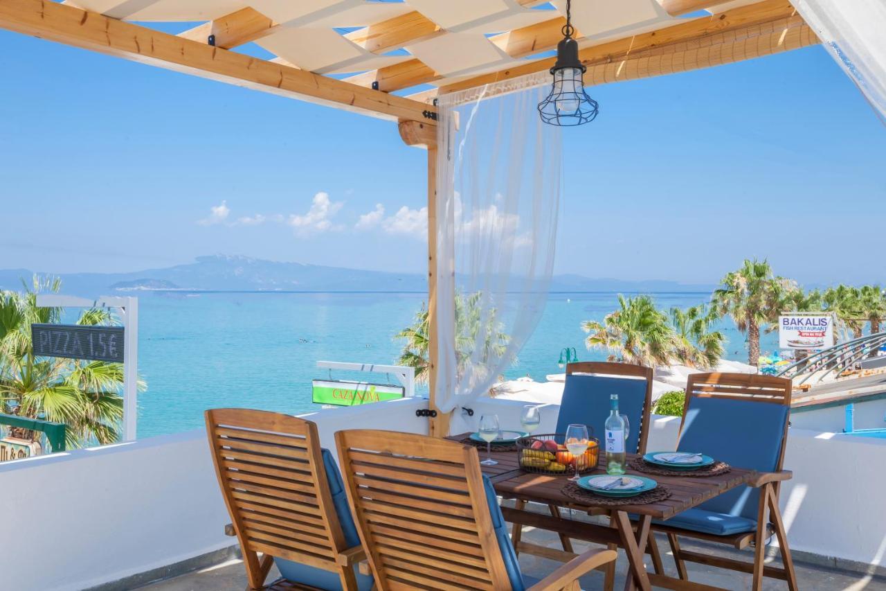 Nautilus Sea View Suite 4 Pefkochori Ngoại thất bức ảnh